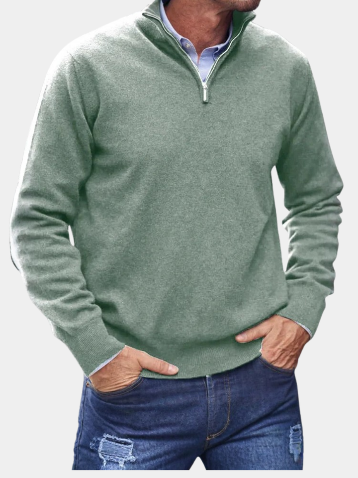 Laurent | Heren Half-Zip Trui