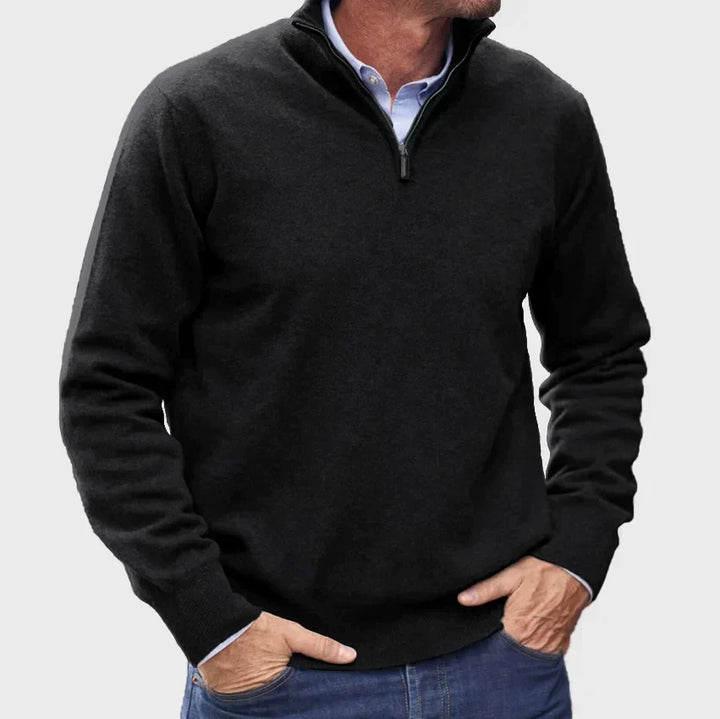 Laurent | Heren Half-Zip Trui
