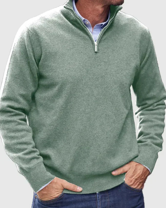 Laurent | Heren Half-Zip Trui
