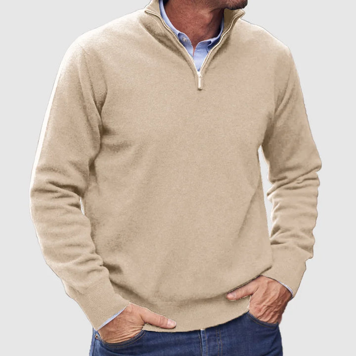 Laurent | Heren Half-Zip Trui