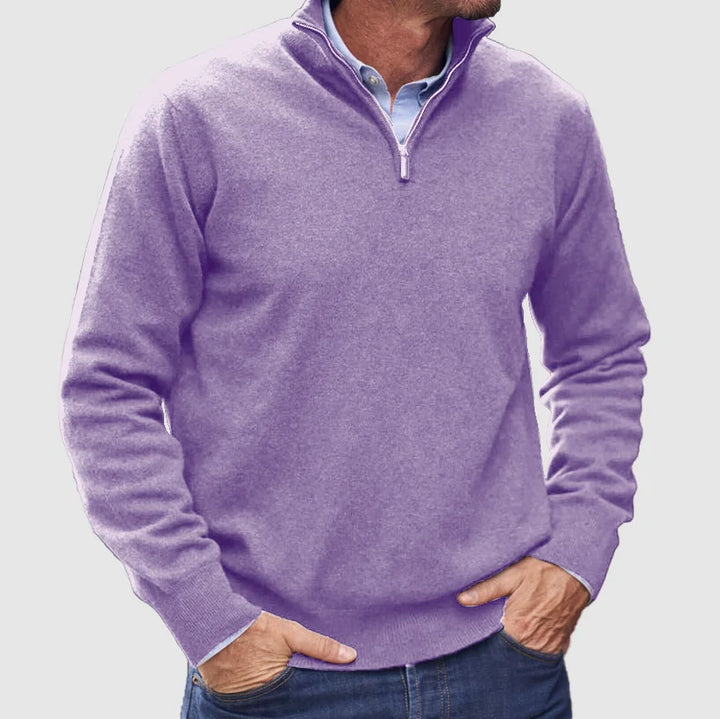 Laurent | Heren Half-Zip Trui