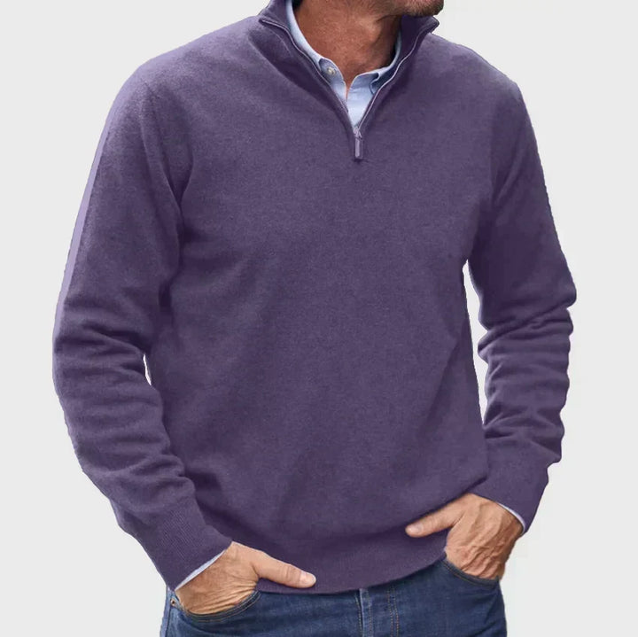Laurent | Heren Half-Zip Trui