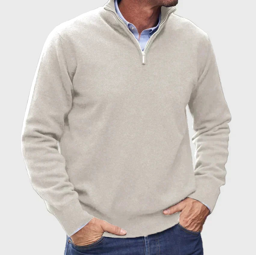 Laurent | Heren Half-Zip Trui