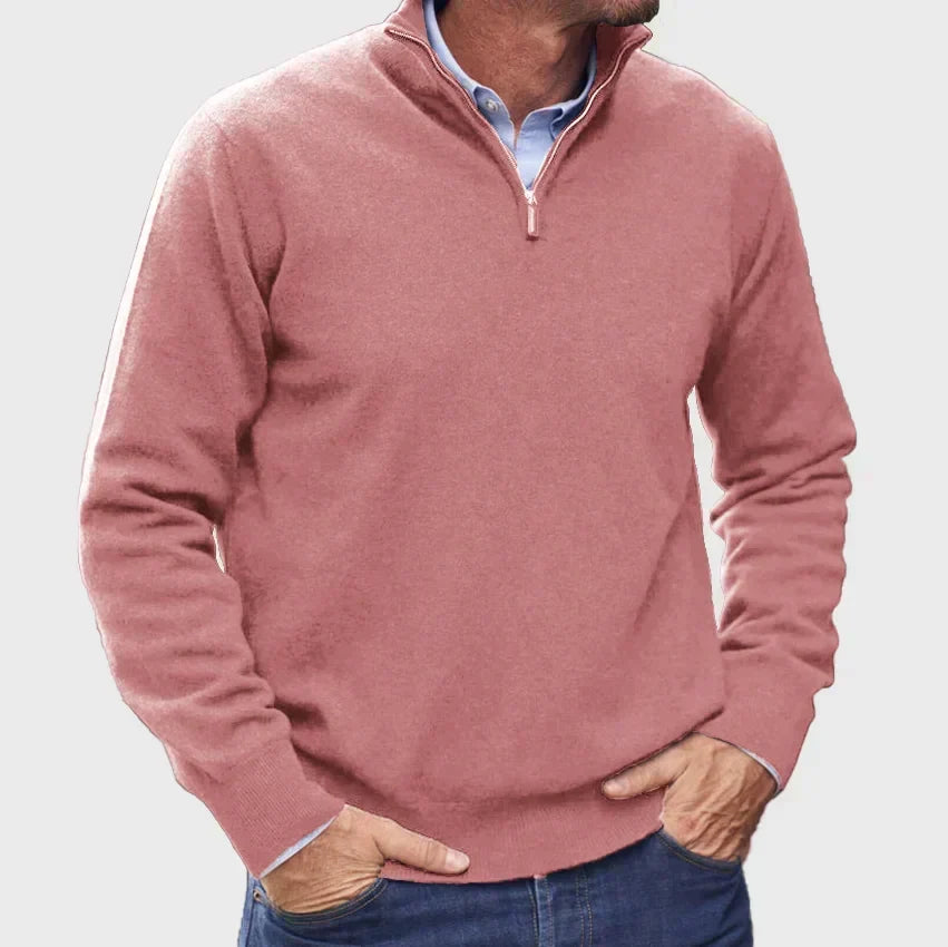Laurent | Heren Half-Zip Trui