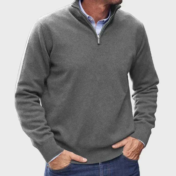Laurent | Heren Half-Zip Trui