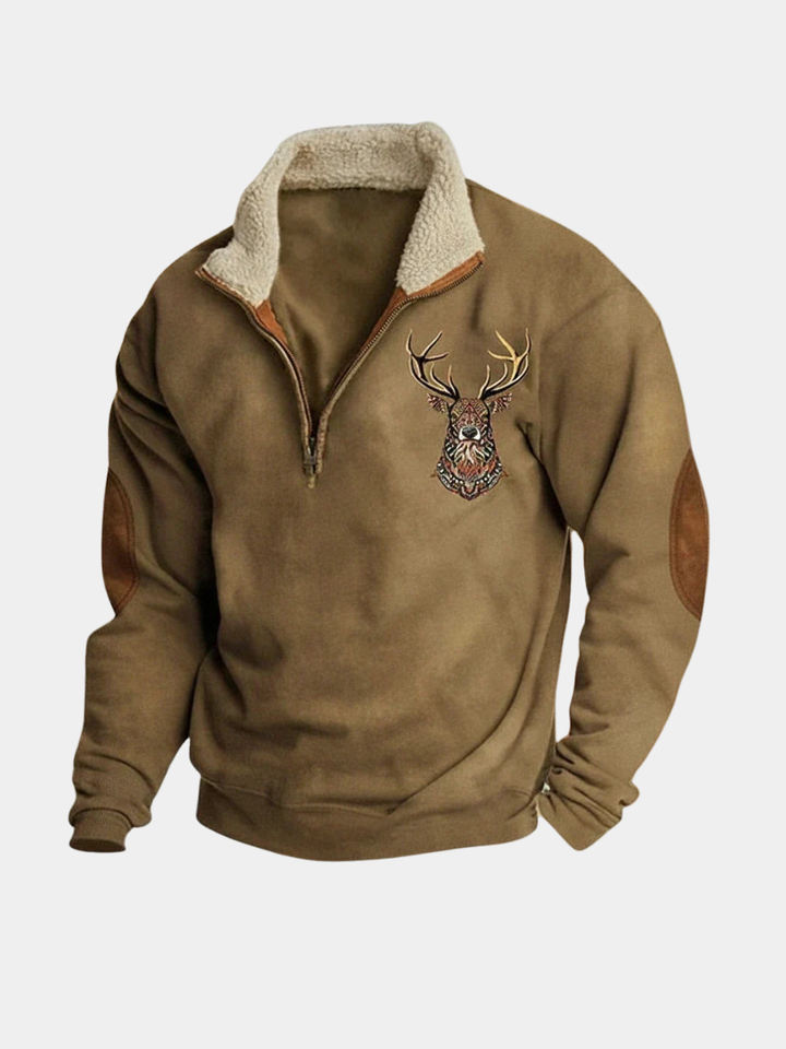 Laurent | Heren Half-Zip Sweater