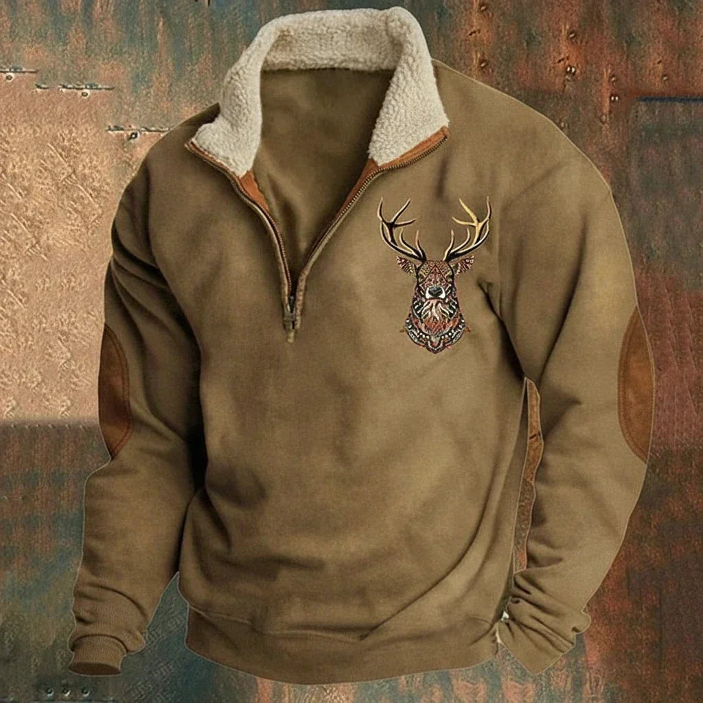 Laurent | Heren Half-Zip Sweater