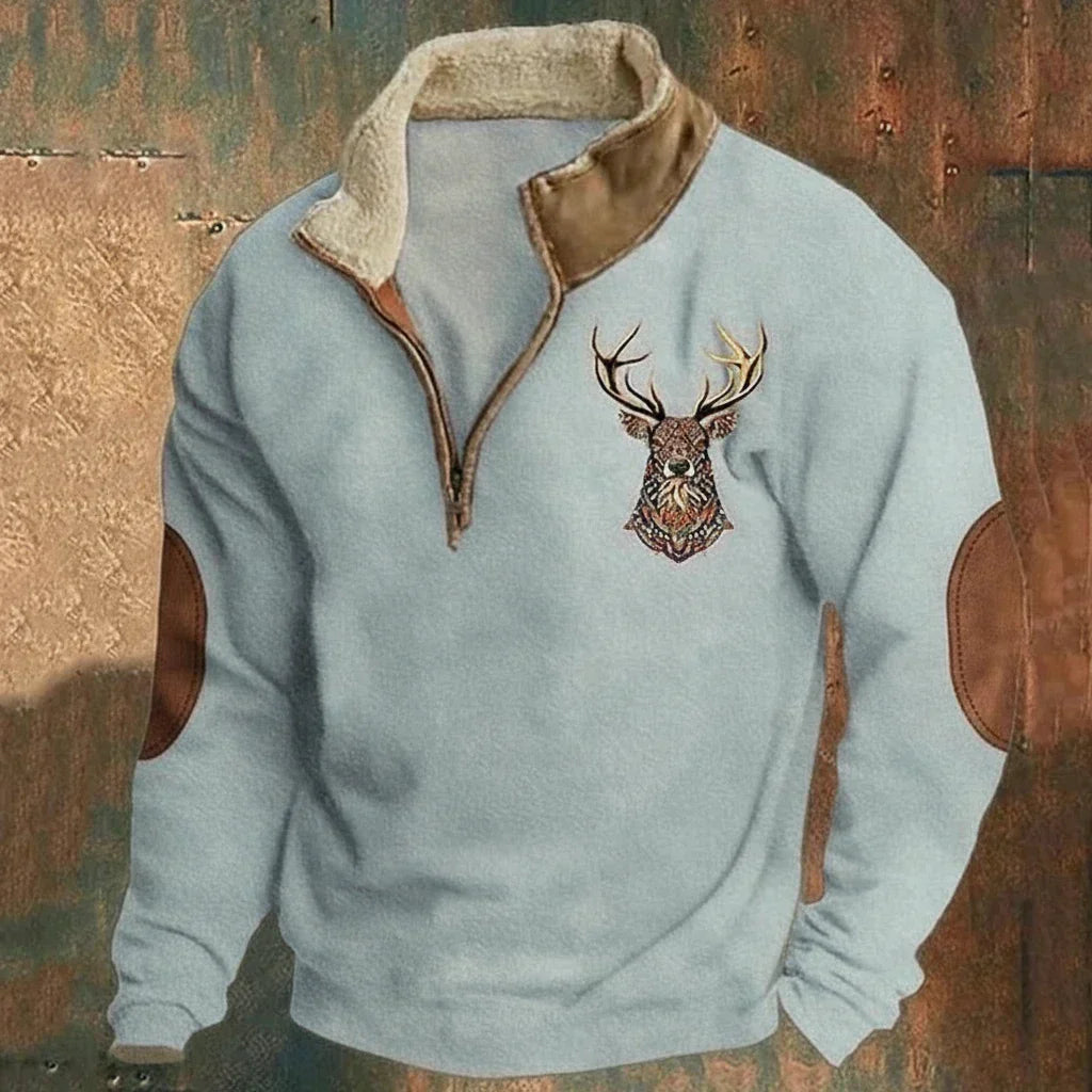 Laurent | Heren Half-Zip Sweater