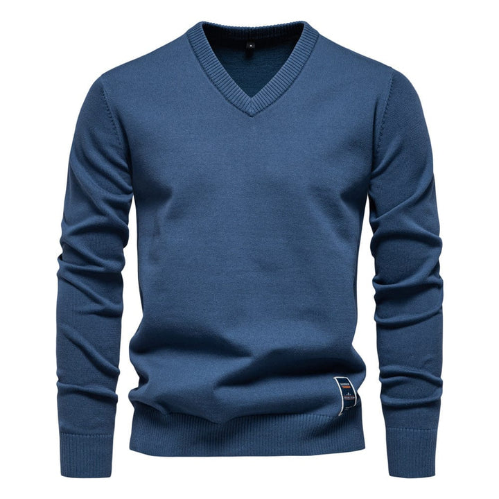 Laurent | Heren V-Hals Lange Mouw Pullover Trui