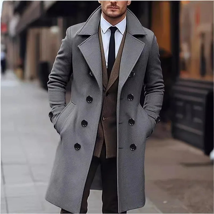 Maximilian | Heren Zakelijke Trench Coat