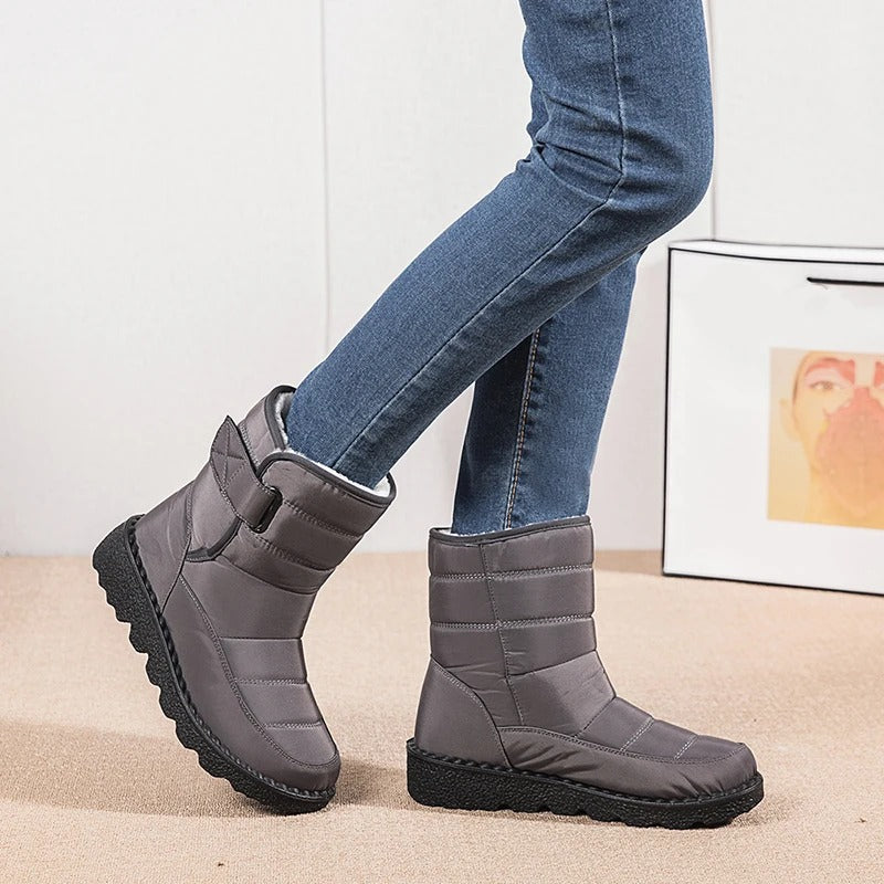 Saskia | Dames Gevoerde Winter Laarzen