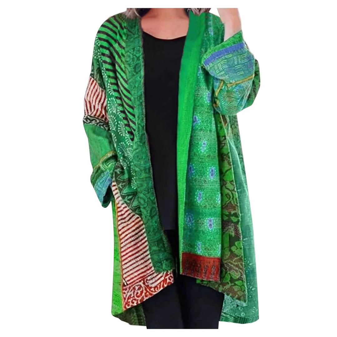 Wietske | Dames Boho Patchwork Open Vest